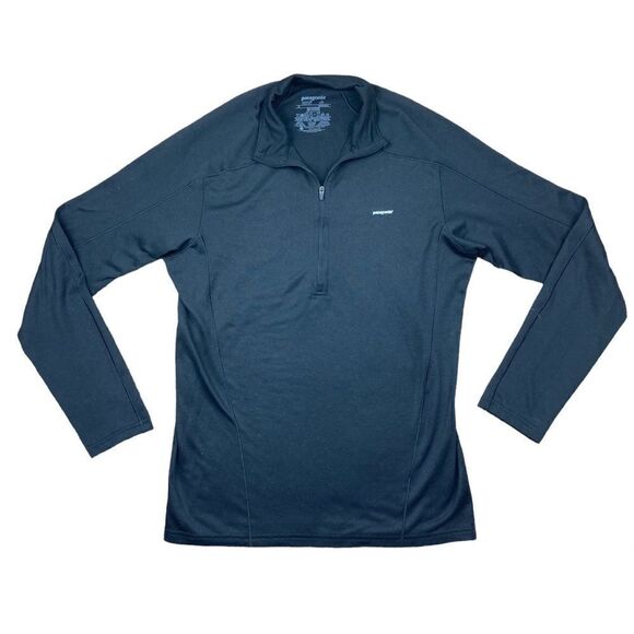 Patagonia Other - Patagonia capilene 3 midweight black half zip long sleeve shirt